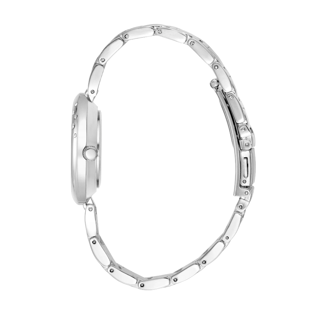 Women's White Analog Watch with Modern Design - Image 3