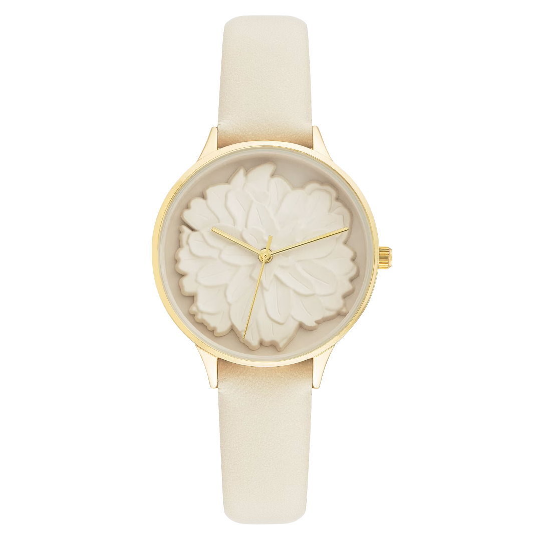Women's Gold-Tone Analog Watch